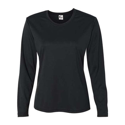 C2 Sport - Womens 5604 Performance Long Sleeve T-Shirt — Black