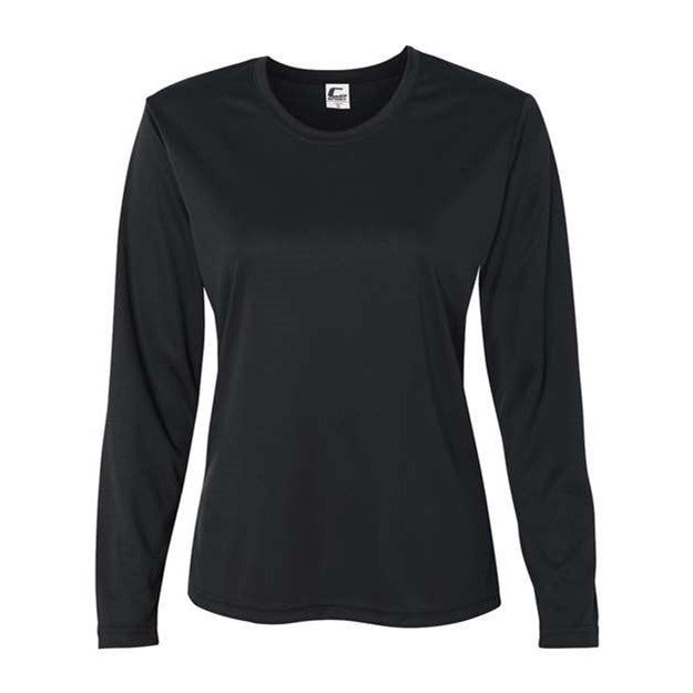 C2 Sport - Womens 5604 Performance Long Sleeve T-Shirt — Black