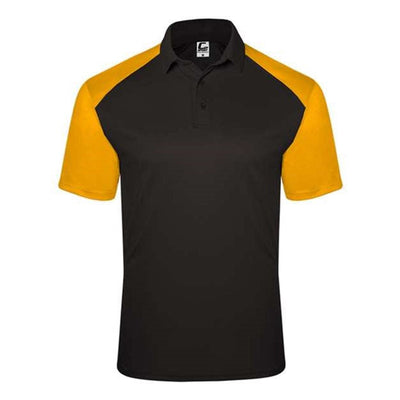 C2 Sport - Mens 5903 Sport Polo — Black/Gold