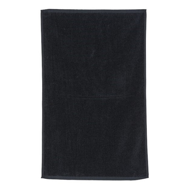 Carmel Towel Company - Mens C162523 Velour Towel — Black
