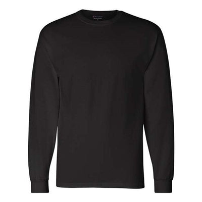 Champion - Mens Cc8C Long Sleeve T-Shirt — Black