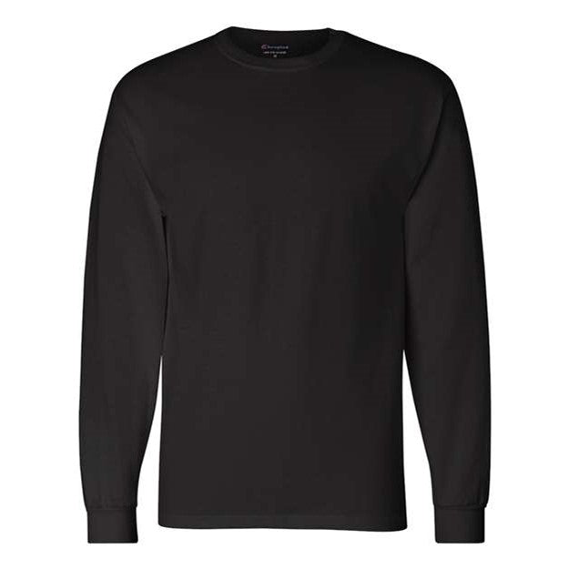 Champion - Mens Cc8C Long Sleeve T-Shirt — Black