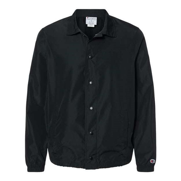 Champion - Mens Co126 Coach'S Jacket — Black