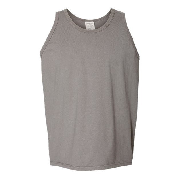 Comfortwash By Hanes - Mens Gdh300 Garment Dyed Unisex Tank Top — Concrete Grey