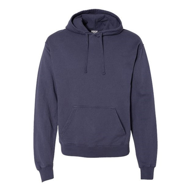 Comfortwash By Hanes - Mens Gdh450 Garment Dyed Unisex Hooded Pullover Sweatshirt — Anchor Slate