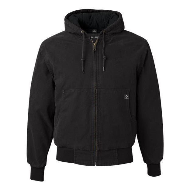 Dri Duck - Mens 5020 Cheyenne Boulder Cloth Hooded Jacket With Tricot Quilt Lining