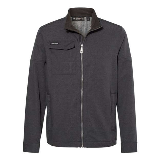Dri Duck - Mens 5327 Ace Woven Stretch Soft Shell Jacket — Charcoal