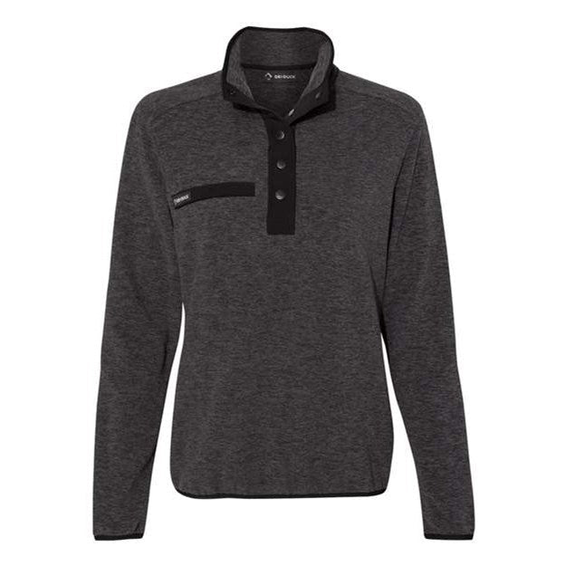 Dri Duck - Womens 9340 Aspen Mountain Fleece Pullover — Charcoal