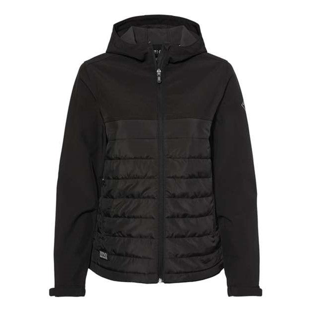 Dri Duck - Womens 9415 Vista Soft Shell Puffer Jacket — Black