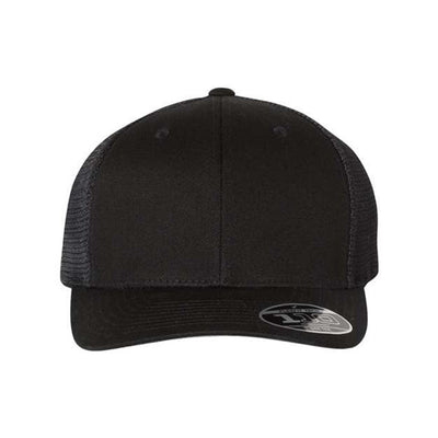 Flexfit - Mens 110M 110 Mesh-Back Cap — Black