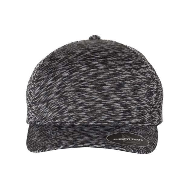Flexfit - Mens 280 Delta Seamless Unipanel Cap — Melange Black