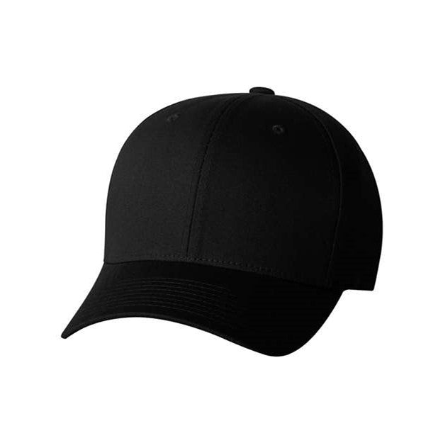 Flexfit - Mens 5001 V-Flex Twill Cap — Black
