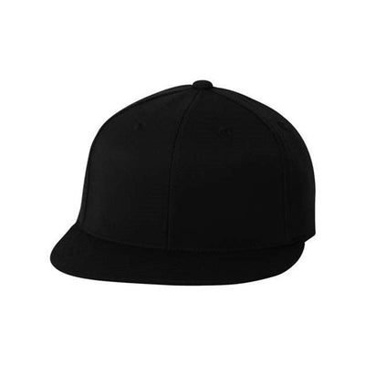 Flexfit - Mens 6210Ff 210 Flat Bill Cap — Black
