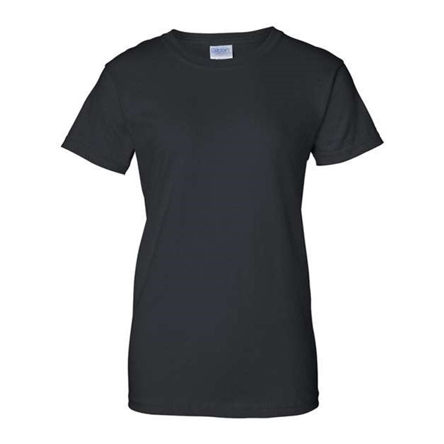 Gildan - Womens 2000L Ultra Cotton T-Shirt — Black