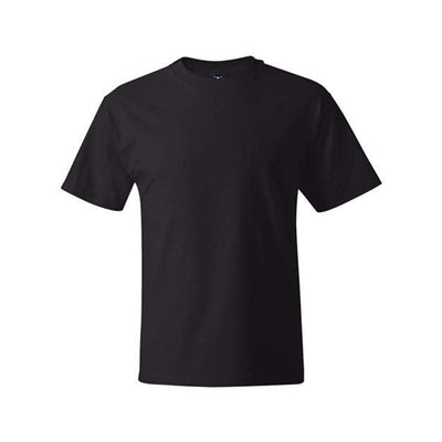 Hanes - Mens 518T Beefy-T Tall Short Sleeve T-Shirt — Black
