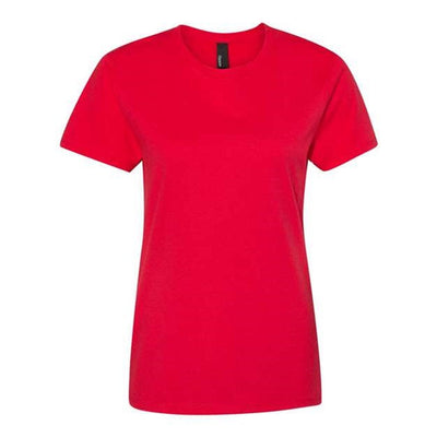 Hanes - Womens Sl04 Perfect-T Short Sleeve T-Shirt — Athletic Red