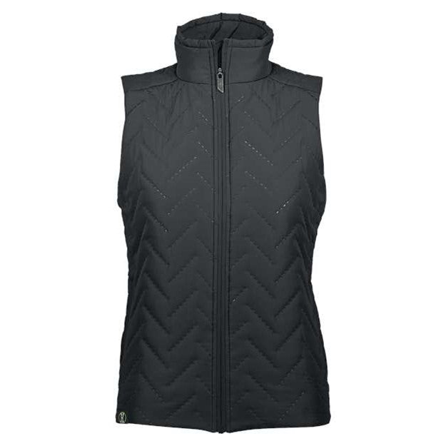 Holloway - Womens 229713 Repreve Eco Quilted Vest — Black