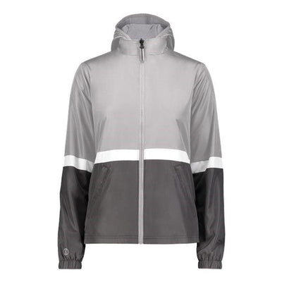 Holloway - Womens 229787 Turnabout Reversible Hooded Jacket — Athletic Grey/Carbon