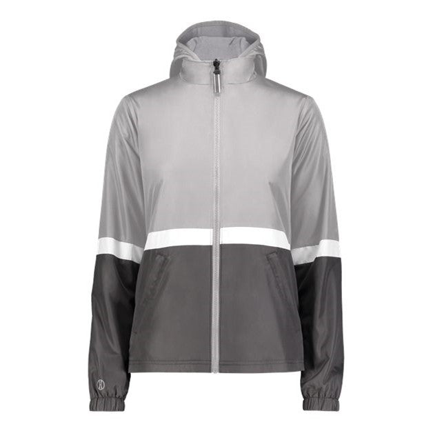 Holloway - Womens 229787 Turnabout Reversible Hooded Jacket — Athletic Grey/Carbon