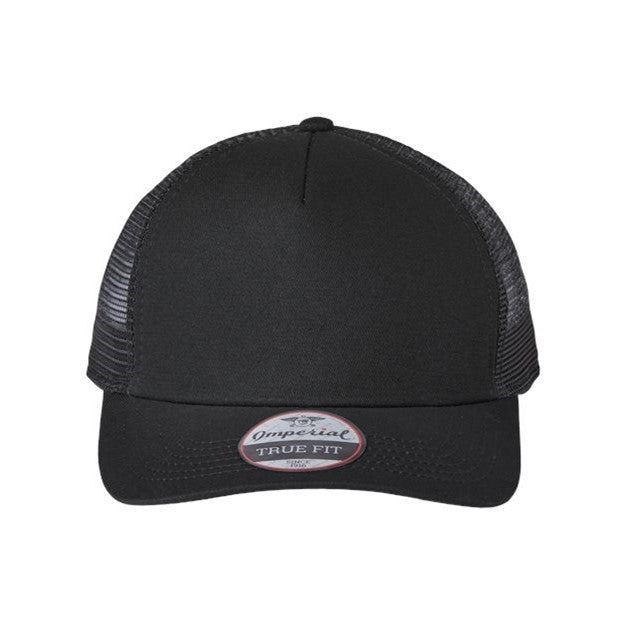 Imperial - Mens 1287 North Country Trucker Cap — Black