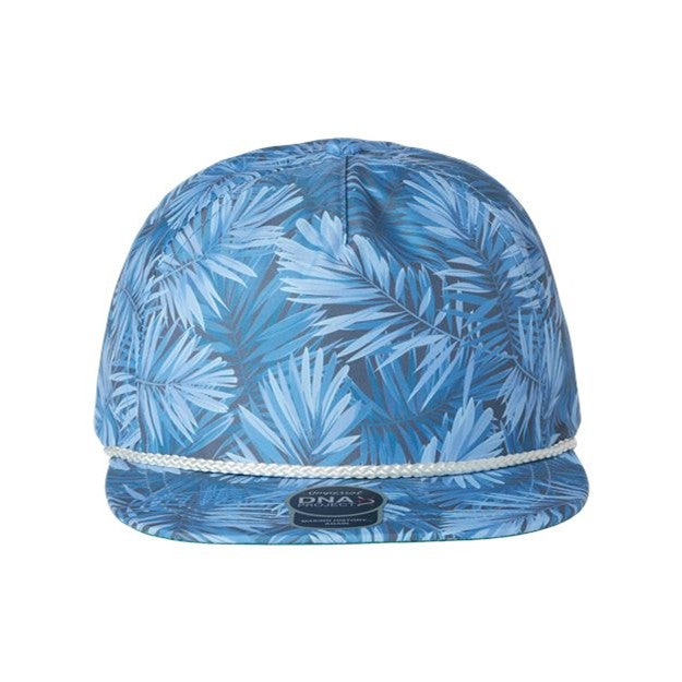 Imperial - Mens Dna010 The Aloha Rope Cap — Blue Hawai'in