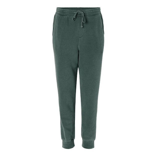 Independent Trading Co. - Mens Prm50Ptpd Pigment-Dyed Fleece Pants — Pigment Alpine Green