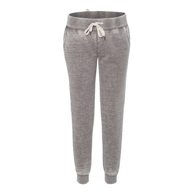 J. America - Womens 8944 Vintage Zen Fleece Joggers — Cement