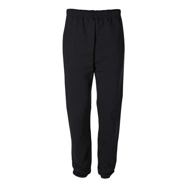 Jerzees - Mens 4850Mr Super Sweats Nublend Sweatpants With Pockets — Black