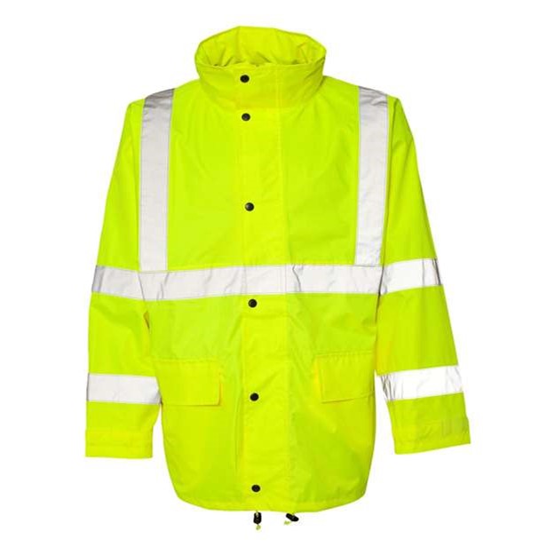 Kishigo - Mens Rw110-111 Economy Full Rainsuit — Lime