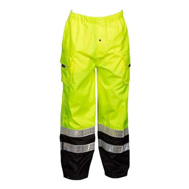 Kishigo - Mens Rwp106-107 Premium Black Series Rainwear Pants — Lime