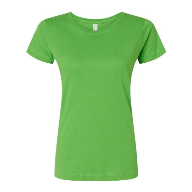 Lat - Womens 3516 Fine Jersey Tee