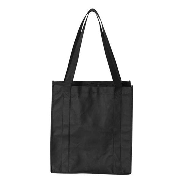 Liberty Bags - Mens 3000 Non-Woven Reusable Shopping Bag — Black