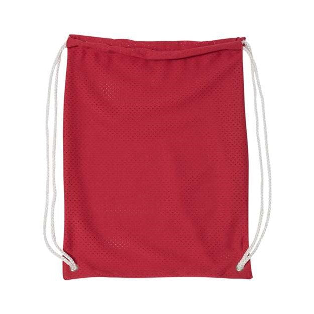 Liberty Bags - Mens 8895 Mesh Drawstring Backpack — Red