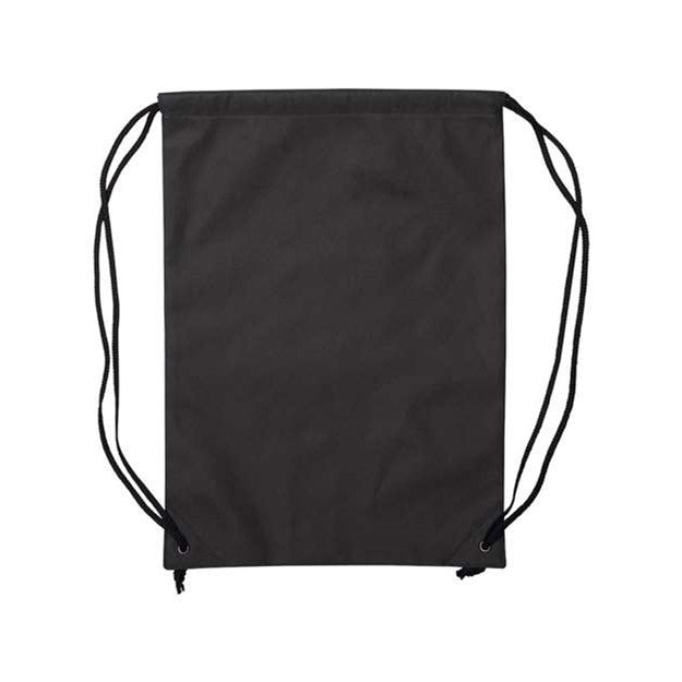 Liberty Bags - Mens A136 Non-Woven Drawstring Backpack — Black