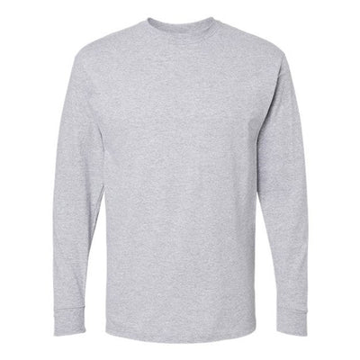 M&O - Mens 4820 Gold Soft Touch Long Sleeve T-Shirt — Athletic Grey