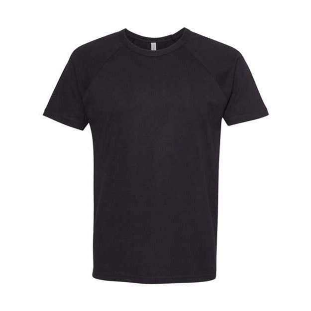 Next Level - Mens 3650 Fine Jersey Short Sleeve Raglan Tee