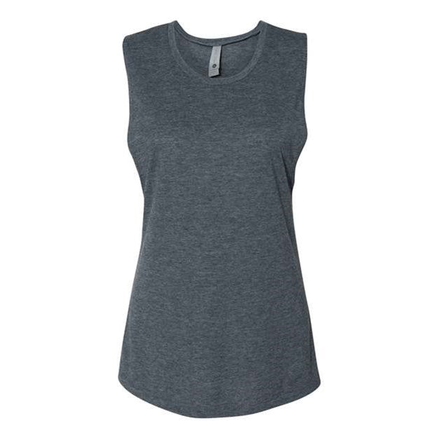 Next Level - Womens 5013 Festival Muscle Tank — Antique Denim