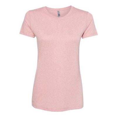 Next Level - Womens 6710 Triblend Short Sleeve Crew — Desert Pink