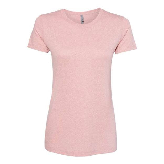 Next Level - Womens 6710 Triblend Short Sleeve Crew — Desert Pink