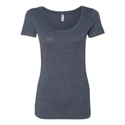 Next Level - Womens 6730 Triblend Short Sleeve Scoop — Vintage Navy