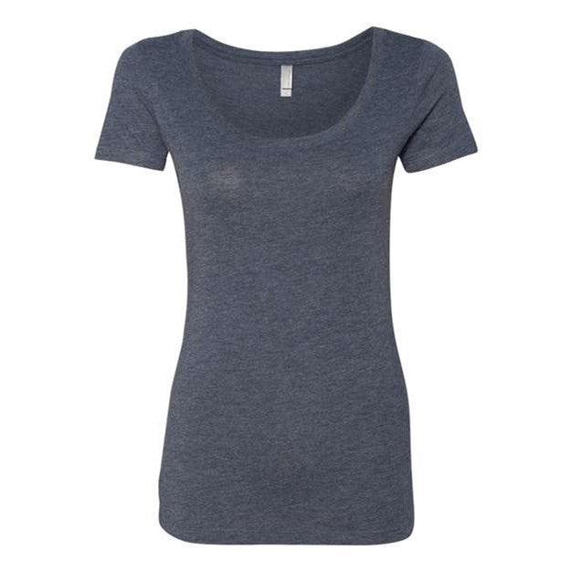 Next Level - Womens 6730 Triblend Short Sleeve Scoop — Vintage Navy
