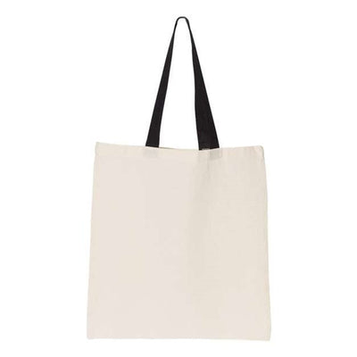Oad - Mens Oad105 Contrast-Color Handle Tote — Natural/Black