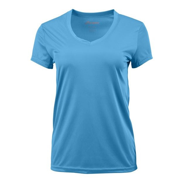 Paragon - Womens 203 Vera V-Neck T-Shirt — Bimini Blue