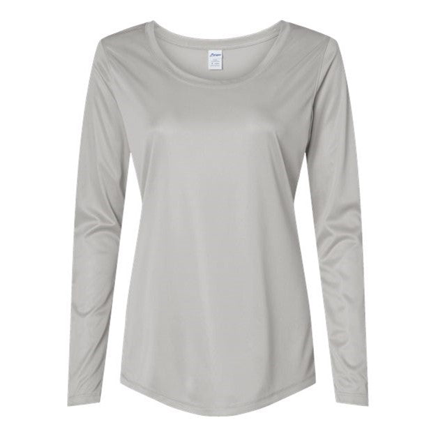 Paragon - Womens 214 Long Islander Performance Long Sleeve T-Shirt — Aluminum