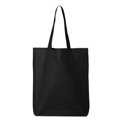Q-Tees - Mens Qtbg 12L Economical Tote — Black
