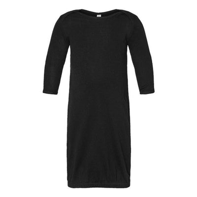 Rabbit Skins - Infants 4406 Rib Layette — Black