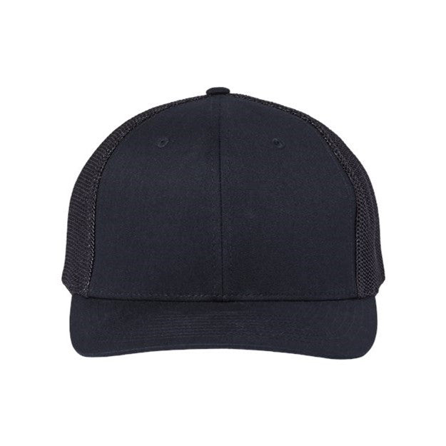 Richardson - Mens 112Pl 112+ R-Flex Adjustable Trucker Cap — Black