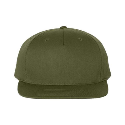 Richardson - Mens 255 Pinch Front Twill Back Trucker Cap — Army Olive