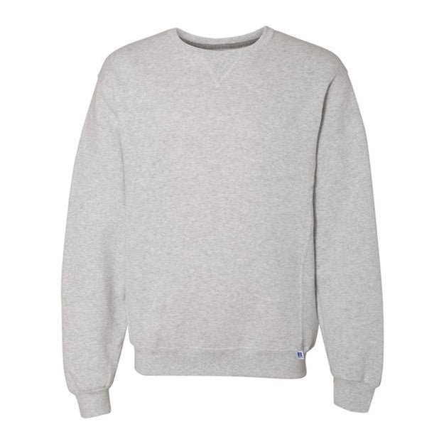 Russell Athletic - Mens 698Hbm Dri Power Crewneck Sweatshirt — Ash