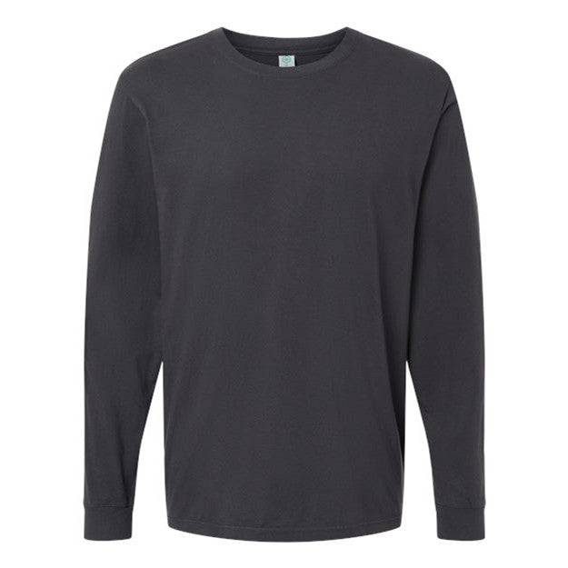 Softshirts - Mens 420 Organic Long Sleeve T-Shirt — Black